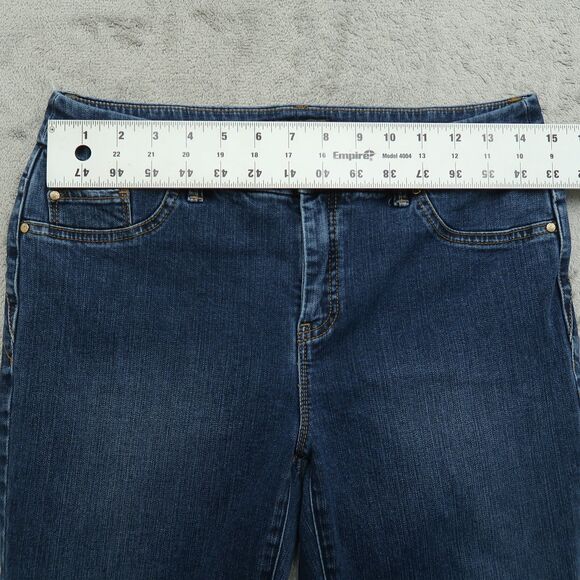 Chico's Jeans Women's Size 0 US-4 Blue Mid-Rise So Slimming Skinny 30" Inseam - Picture 16 of 16